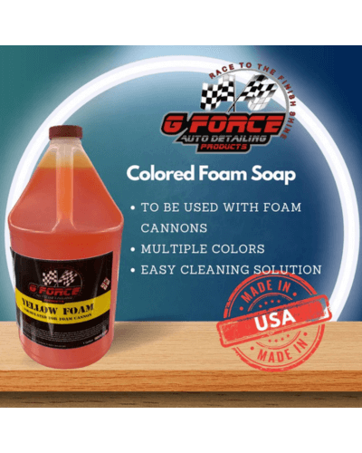 Yellow Foam Formulated for Foam Cannon Florida Auto detailing products USA