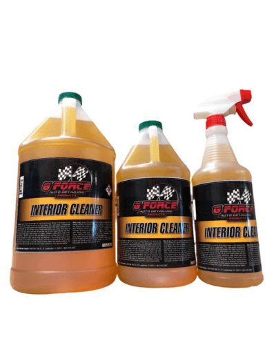 G-Force interior cleaner with New Car Scent