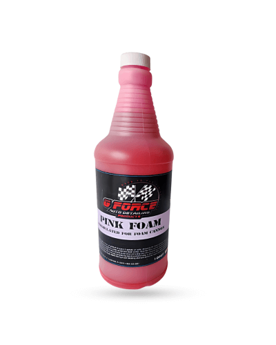 G Force Pink Foam car wash solution formulated for foam cannon use