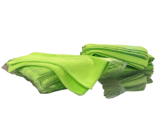 G Force green Microfiber Towel for car clean, car detail