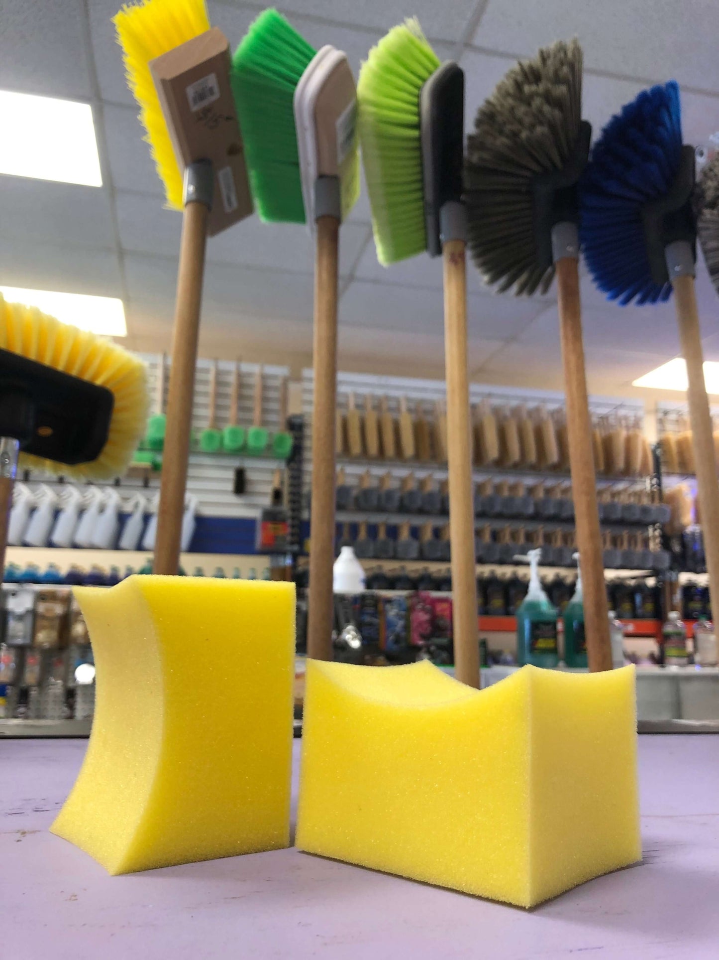 Vehicle cleaning sponge