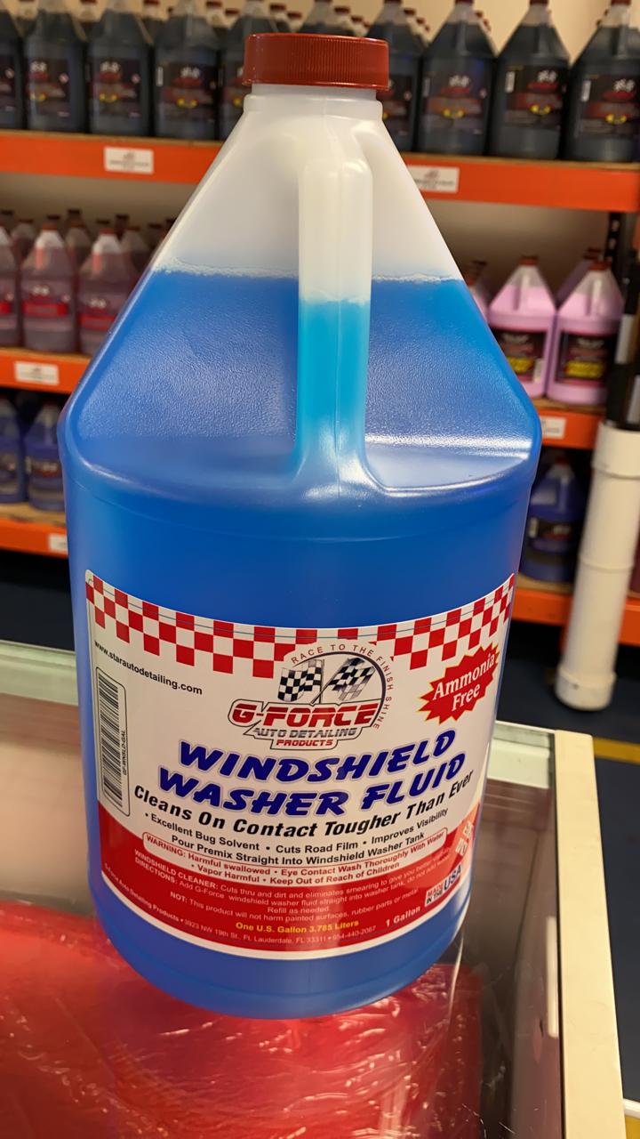Windshield Washer Fluid (Ammonia Free) – G Force Auto Detailing Products