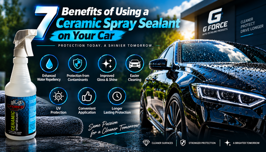 7 Benefits of Using a Ceramic Spray Sealant on Your Car