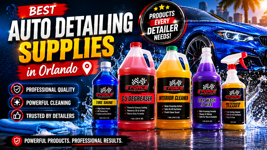 Best Auto Detailing Supplies in Orlando