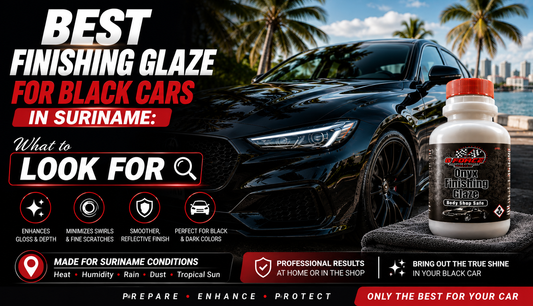 Best Finishing Glaze for Black Cars in Suriname