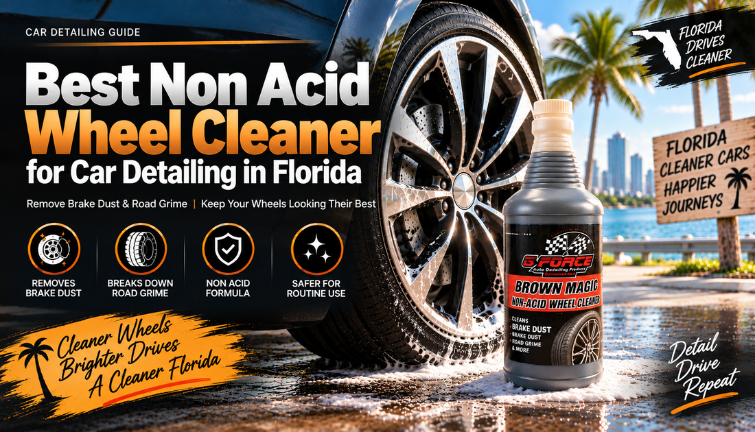 Best Non Acid Wheel Cleaner for Car Detailing in Florida