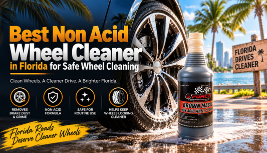 Best Non Acid Wheel Cleaner in Florida for Safe Wheel Cleaning