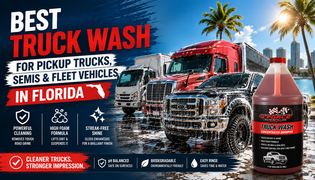 Best Truck Wash for Pickup Trucks Semis Fleet Vehicles in Florida
