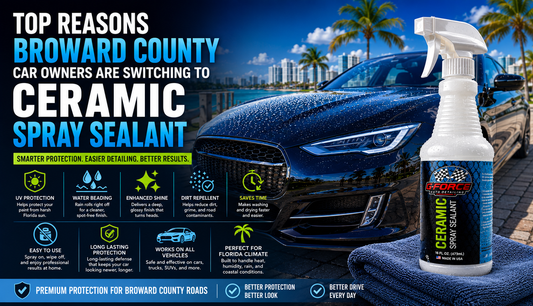 Broward County Car Owners Are Switching to Ceramic Spray Sealant