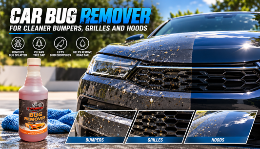 Car Bug Remover for Cleaner Bumpers, Grilles and Hoods