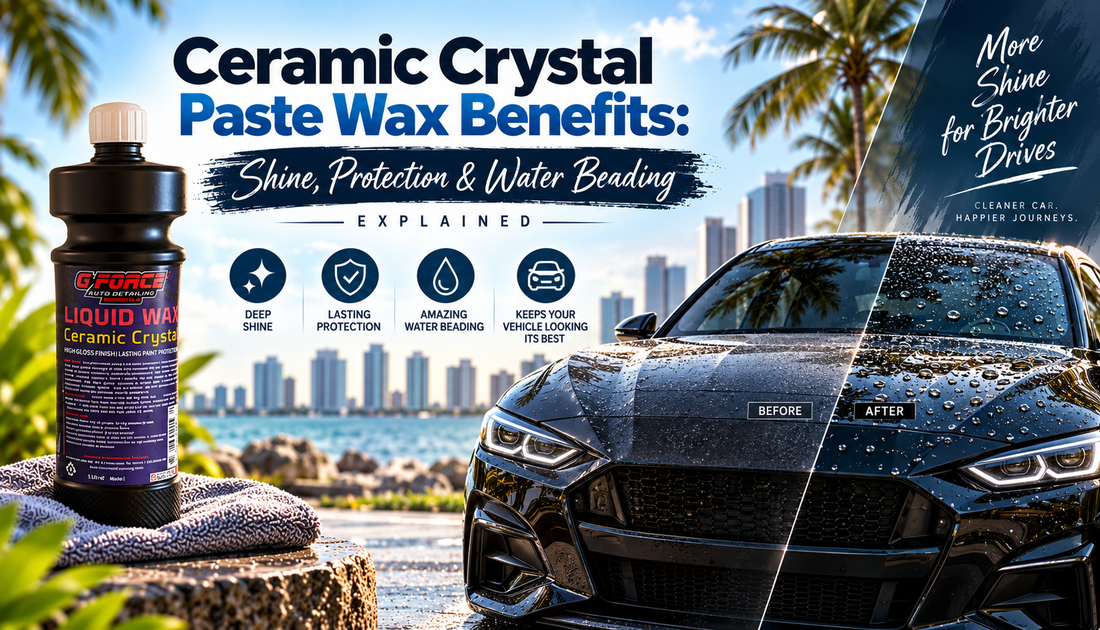 Ceramic Crystal Paste Wax Benefits