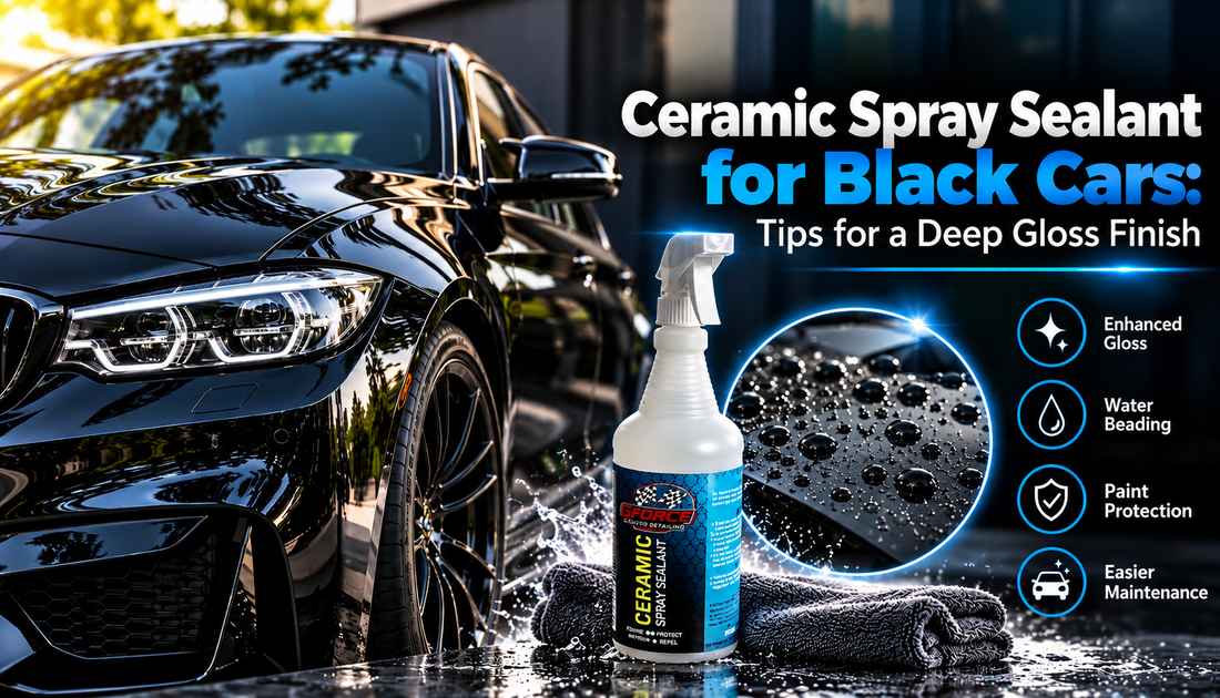 Ceramic Spray Sealant for Black Cars