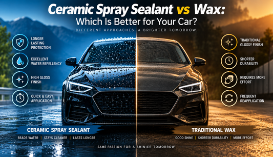 Ceramic Spray Sealant vs Wax