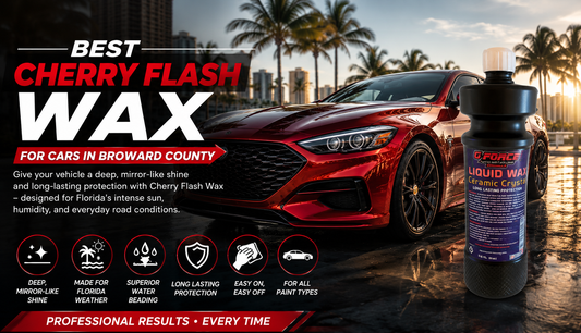 Cherry Flash Wax for Cars in Broward County