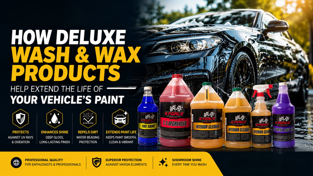 Deluxe Wash & Wax Products