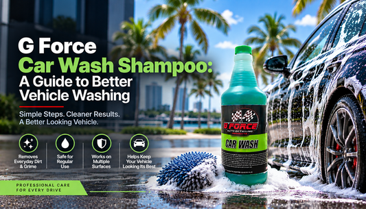 G Force Car Wash Shampoo: A Guide to Better Vehicle Washing