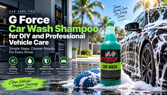 G Force Car Wash Shampoo for DIY and Professional Vehicle Care