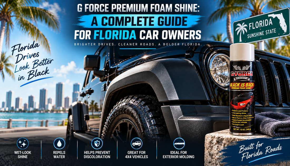 G Force Premium Foam Shine: A Complete Guide for Florida Car Owners