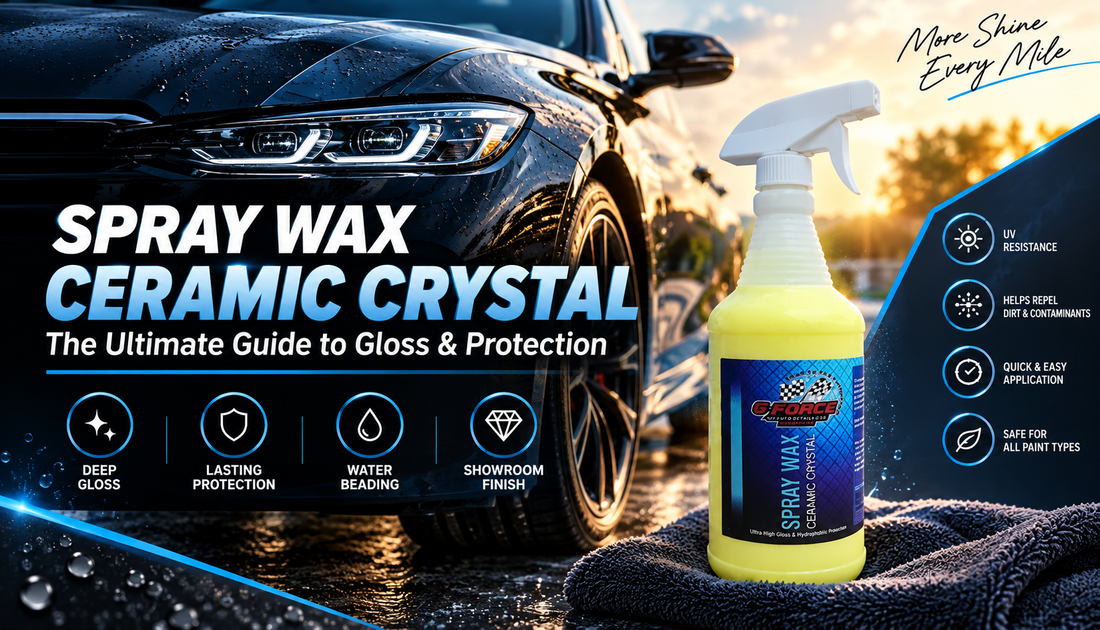 G Force Spray Wax Ceramic Crystal