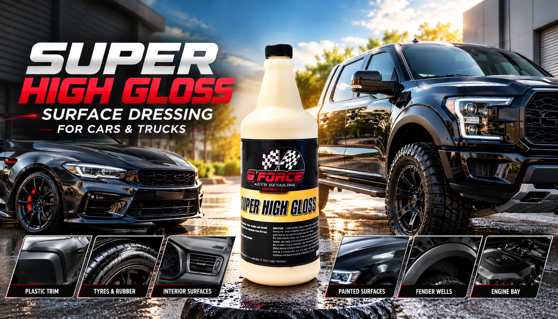 G Force Super High Gloss Surface Dressing for Cars & Trucks