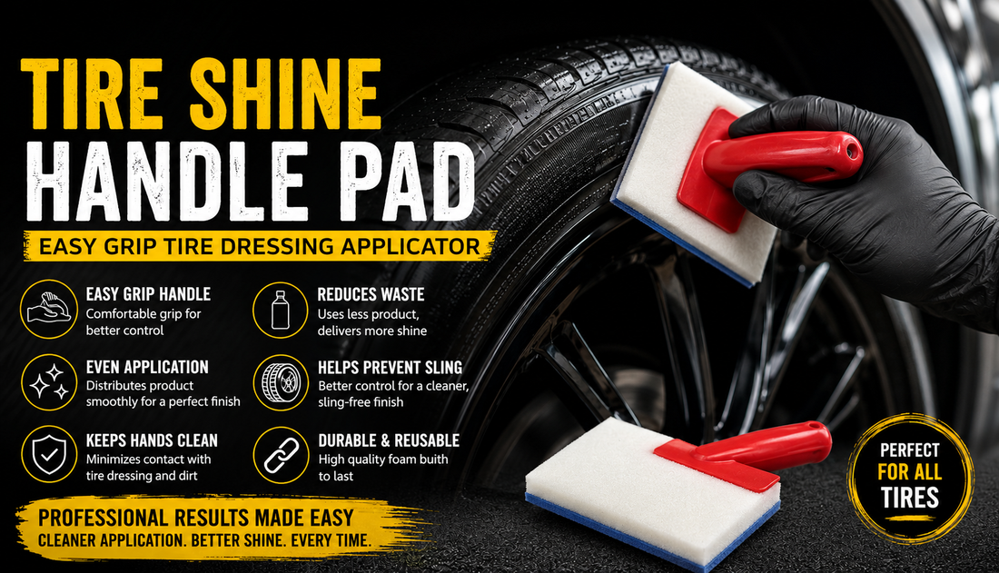 G Force Tire Shine Handle Pad