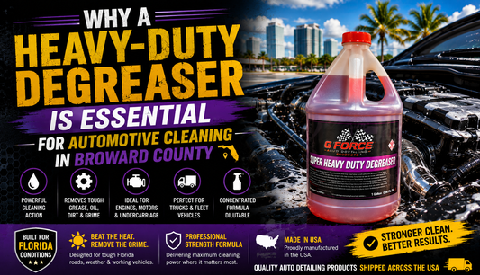 Heavy Duty Degreaser Is Essential for Automotive Cleaning in Broward County