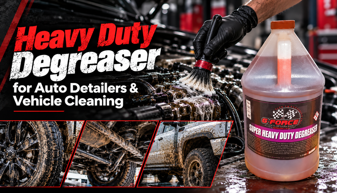 Heavy Duty Degreaser for Auto Detailers & Vehicle Cleaning