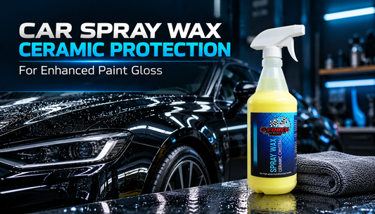 Car Spray Wax with Ceramic Protection for Enhanced Paint Gloss