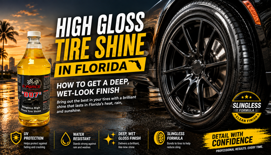 High Gloss Tire Shine in Florida