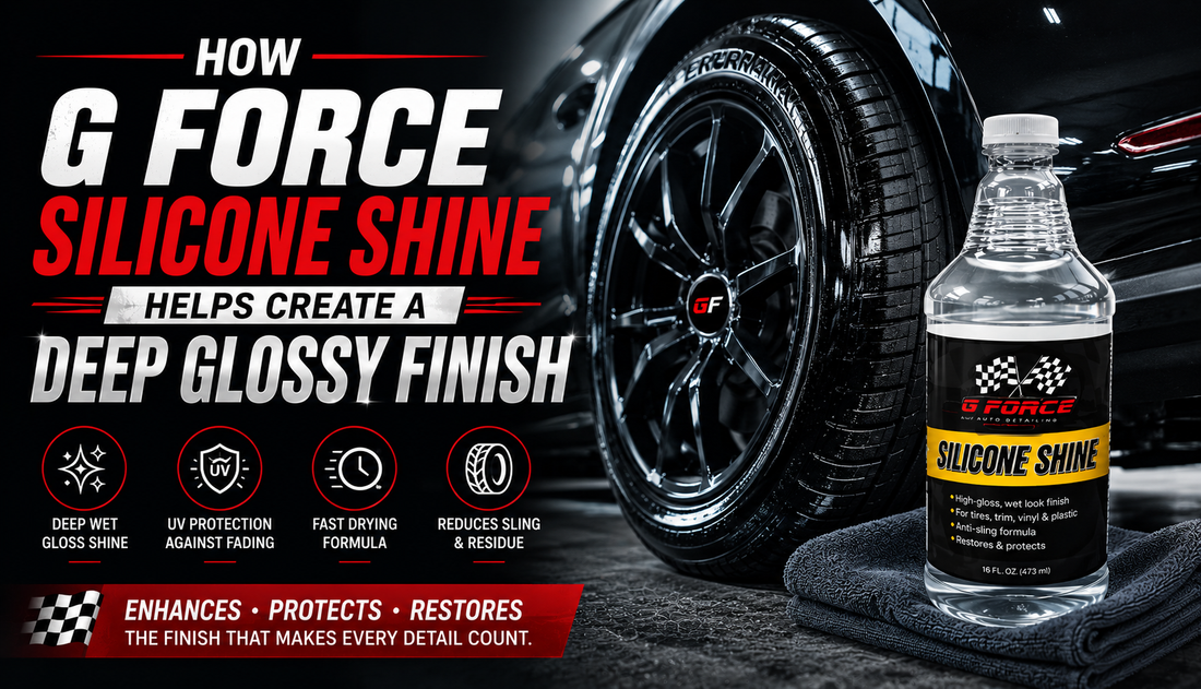 How G Force Silicone Shine Helps Create a Deep Glossy Finish