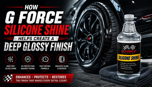 How G Force Silicone Shine Helps Create a Deep Glossy Finish