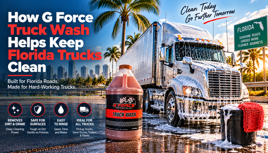 How G Force Truck Wash Helps Keep Florida Trucks Clean