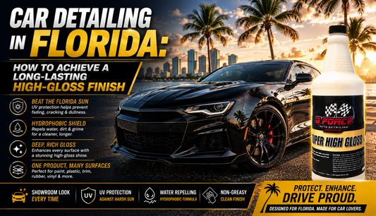 Car Detailing in Florida How to Achieve a Long Lasting High Gloss Finish