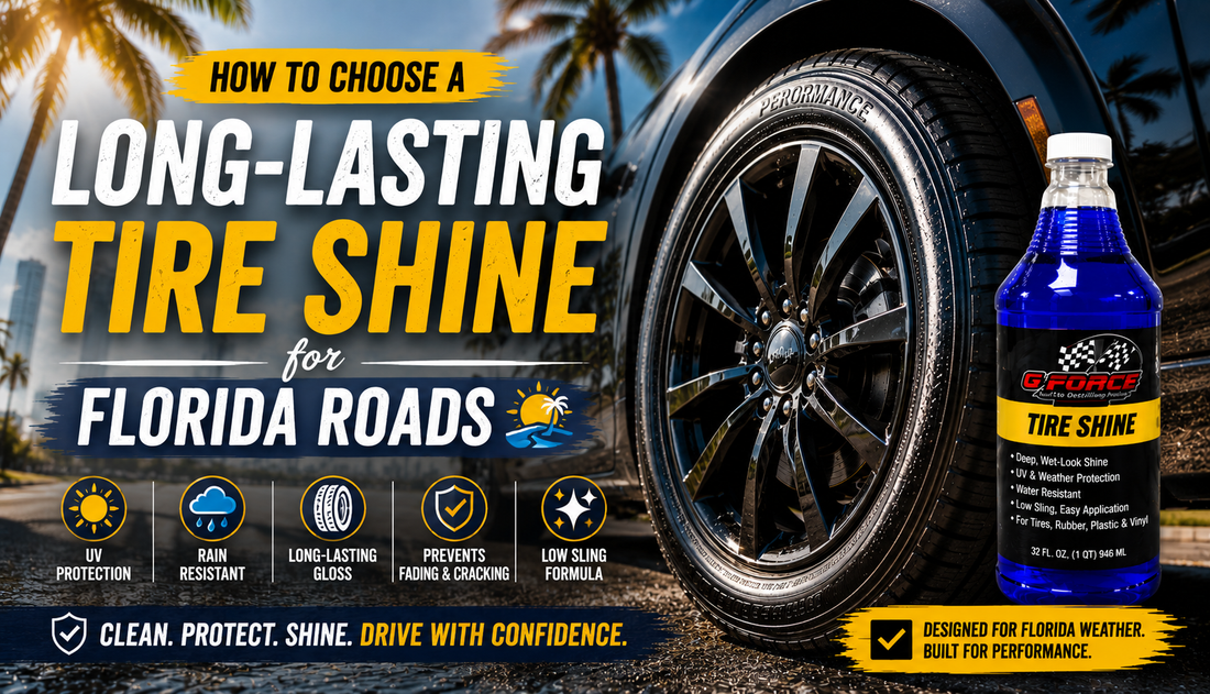How to Choose a Long Lasting Tire Shine for Florida Roads