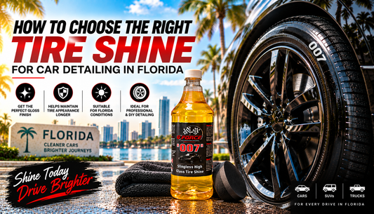 How to Choose the Right Tire Shine for Car Detailing in Florida