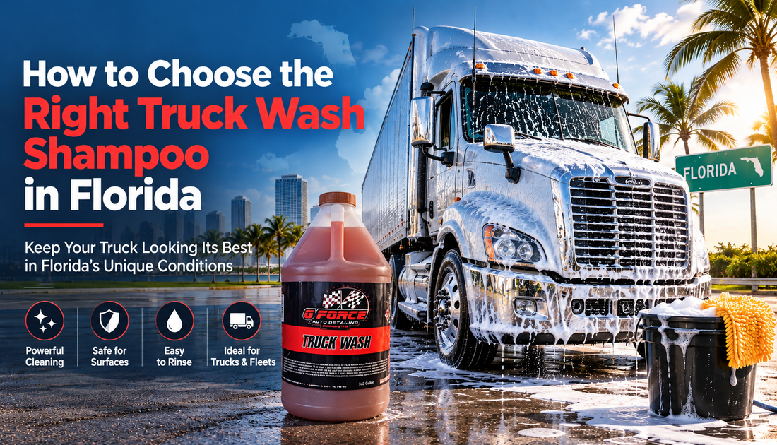 How to Choose the Right Truck Wash Shampoo in Florida
