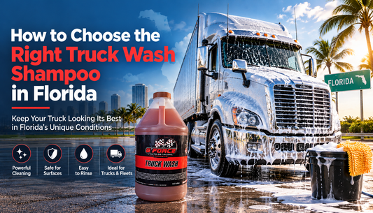 How to Choose the Right Truck Wash Shampoo in Florida