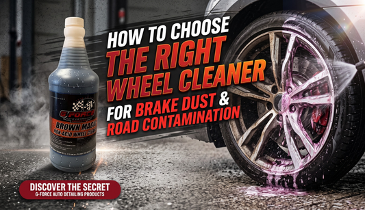 How to Choose the Right Wheel Cleaner for Brake Dust and Road Contamination