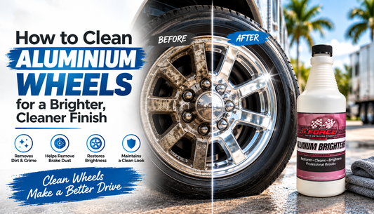 How to Clean Aluminium Wheels for a Brighter, Cleaner Finish
