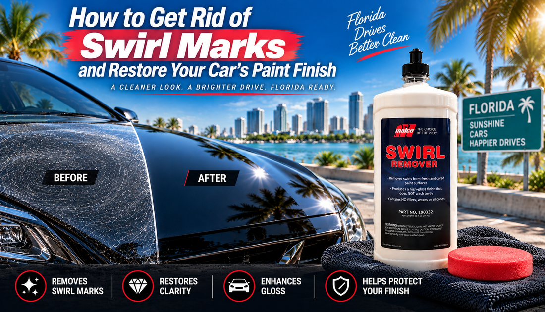 How to Get Rid of Swirl Marks and Restore Your Cars Paint Finish