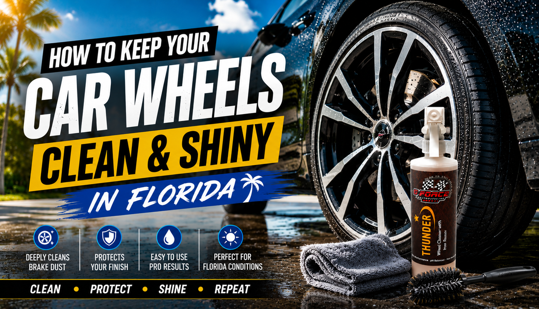 How to Keep Your Car Wheels Clean and Shiny in Florida