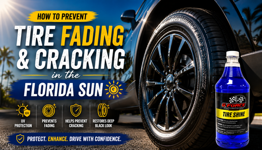 How to Prevent Tire Fading and Cracking in the Florida Sun