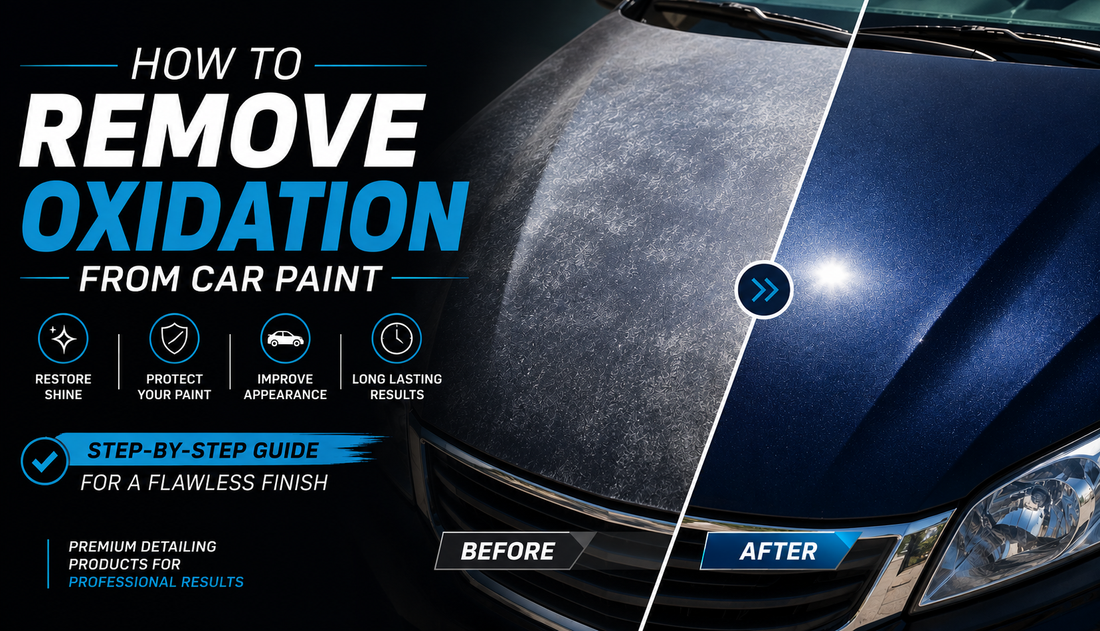 How to Remove Oxidation From Car Paint