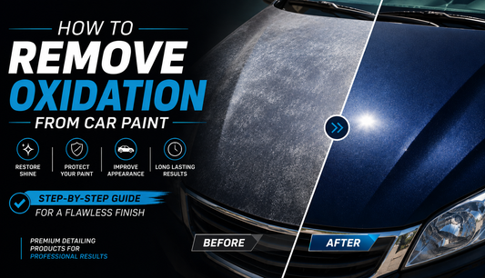 How to Remove Oxidation From Car Paint