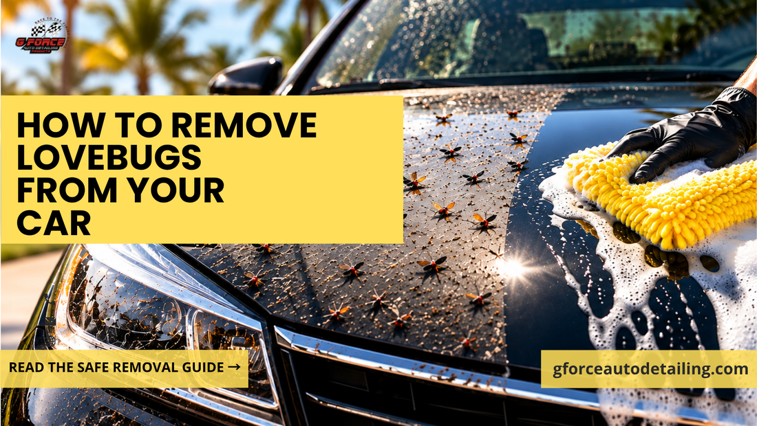 How to Remove Lovebugs From Your Car Without Damaging the Paint