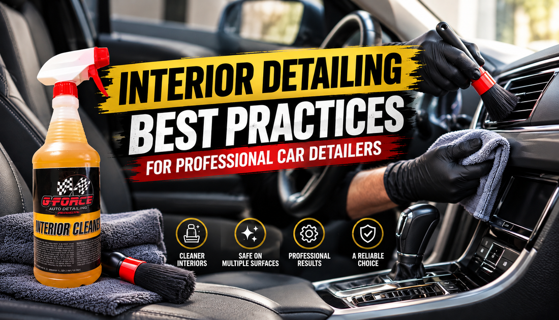 Interior Detailing Best Practices for Professional Car Detailers