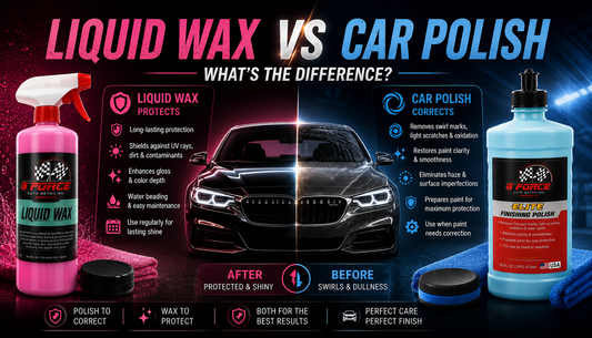Liquid Wax vs Car Polish