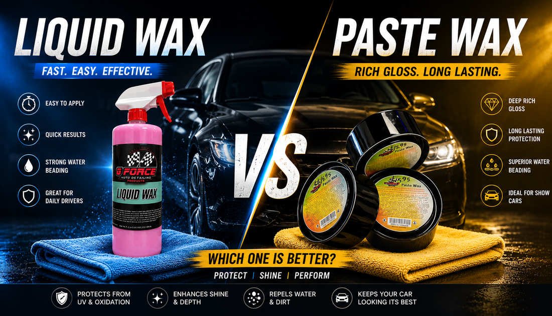 Liquid Wax vs Paste Wax