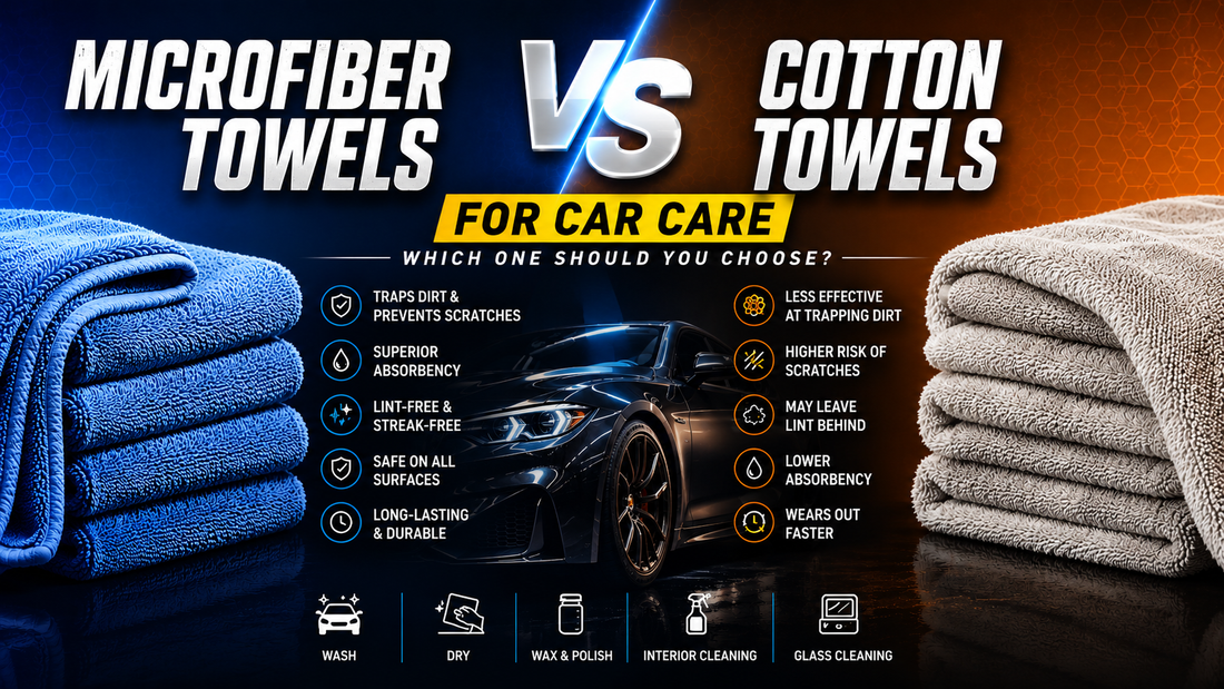 Microfiber Towels vs Cotton Towels