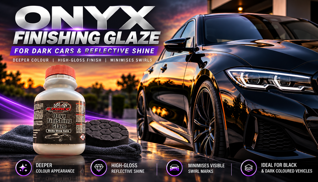 Onyx Finishing Glaze for Dark Cars & Reflective Shine